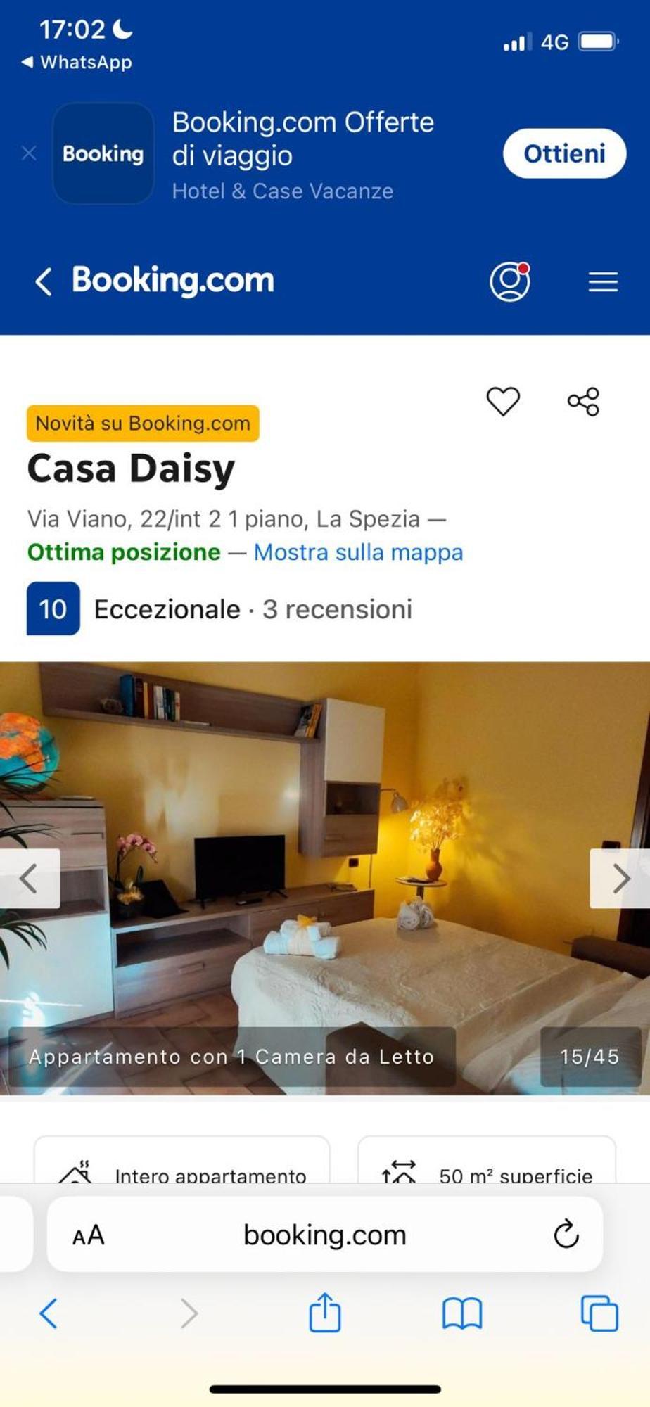 Casa Daisy Lejlighed La Spezia Eksteriør billede